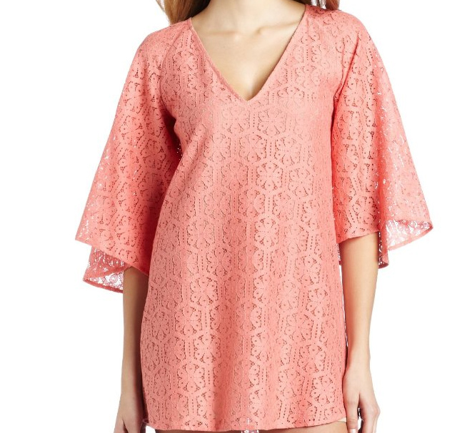 Having chamomile tea and biscuits-Corey Lynn Calter Women’s Christine Lace Dress
