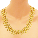 Mannequin in necklace