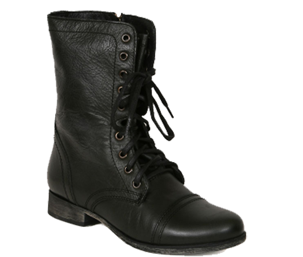 Troopa lace up boots for Friday