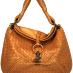 Bottega Veneta Light Brown Woven Leather Hobo Bag $875