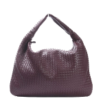 Bottega Veneta Plum Woven Leather Maxi Veneta Hobo Bag $1	999