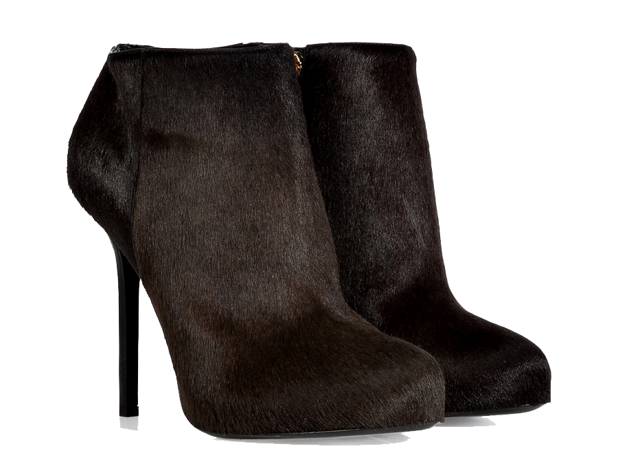 Sergio Rossi haircalf booties