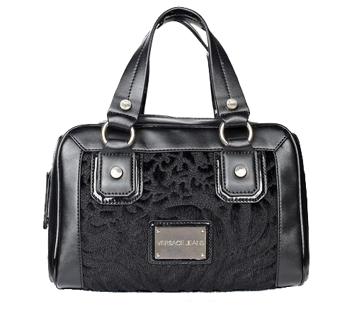 Versace Jeans Couture real Leather bag black