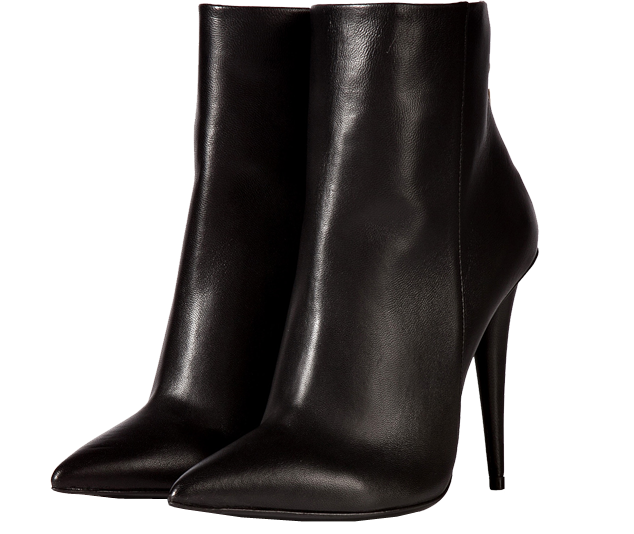 Giuseppe Zanotti black Leather Pointed Toe Ankle Boots