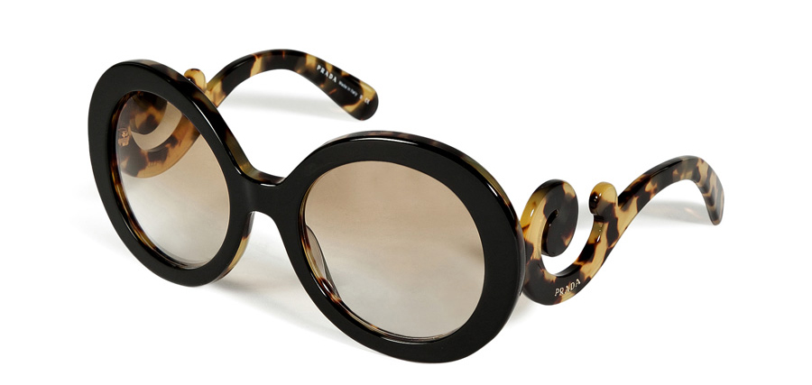 Prada Acetate Baroque Gradient Sunglasses
