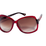 TODs Ruby Sunglasses with Snake Embossed Leather