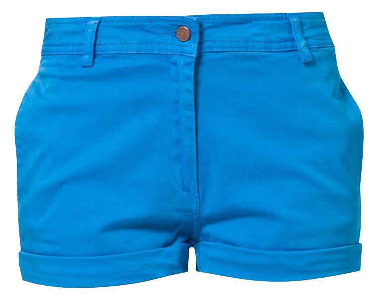 Turquoise blue Stella Nova Denim shorts