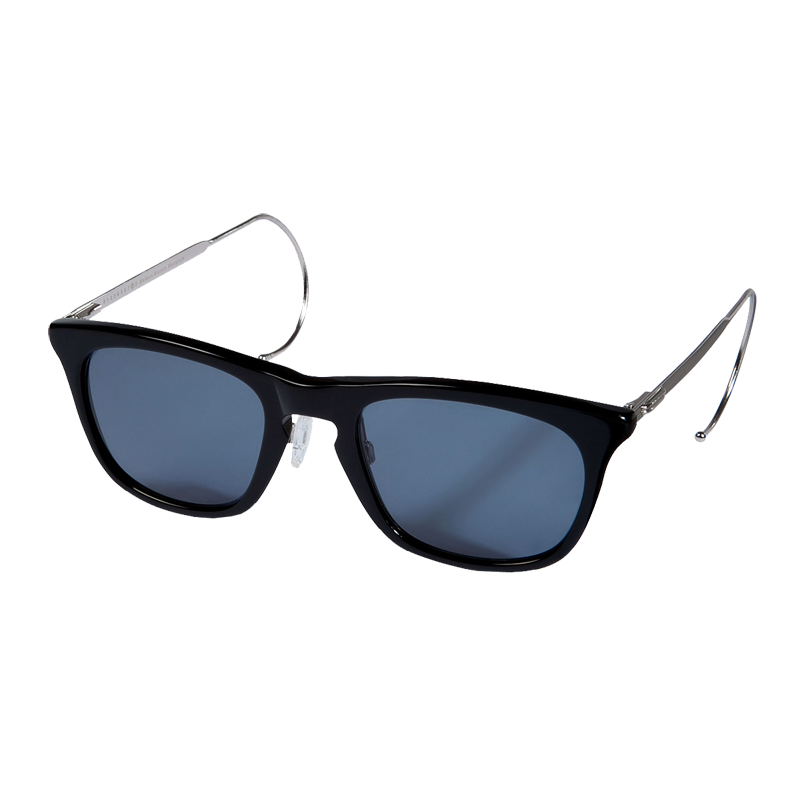 Maison Martin Margiela Acetate Cable Temple Sunglasses in Black