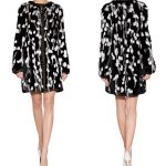 Emilio Pucci Mink and Feather Embellished Fur Coat