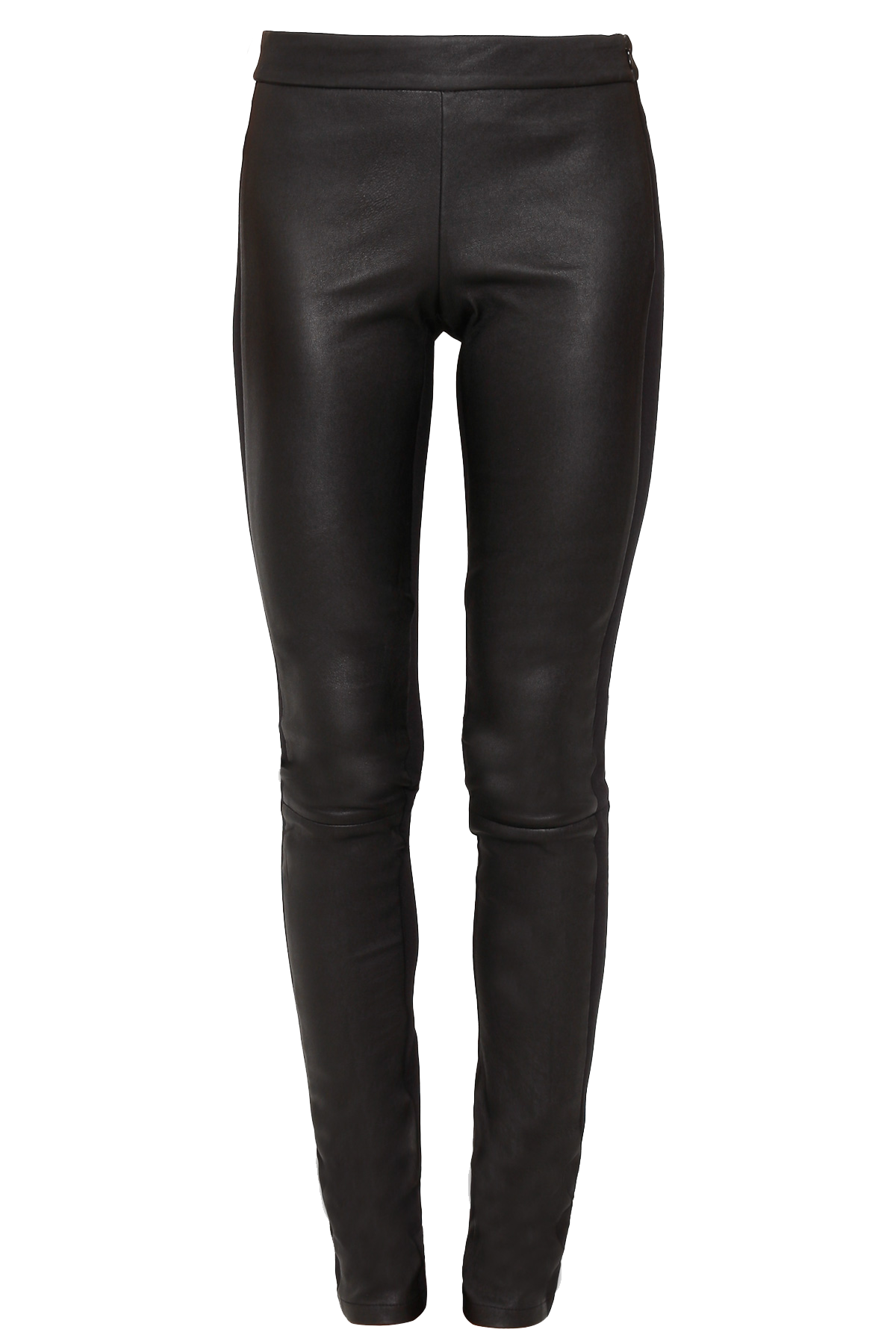10 Crosby Derek Lam black leather front leggings