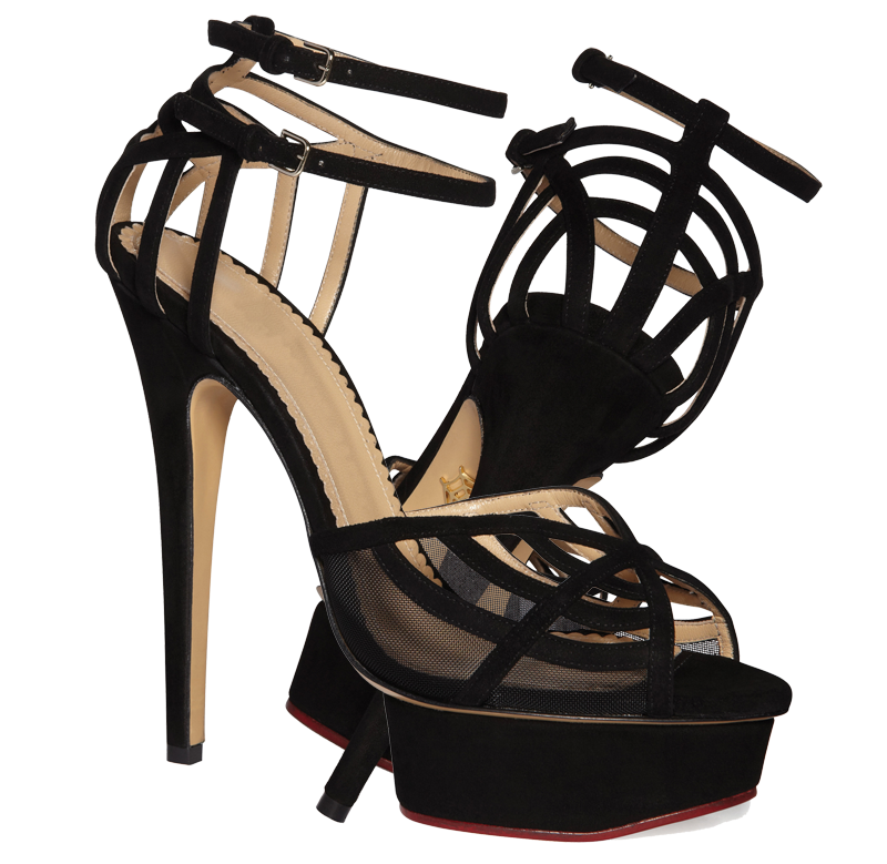 Charlotte Olympia Octavia Sandals in black