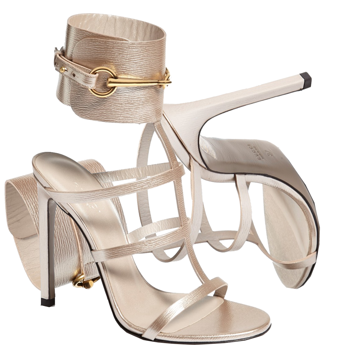 Gucci Gold Ursula Gladiator Sandals
