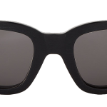 Acne Studios black etched Frame Sunglasses