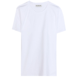 Balenciaga white cotton basic t-shirt