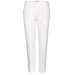 Miu Miu white Cotton cropped trousers