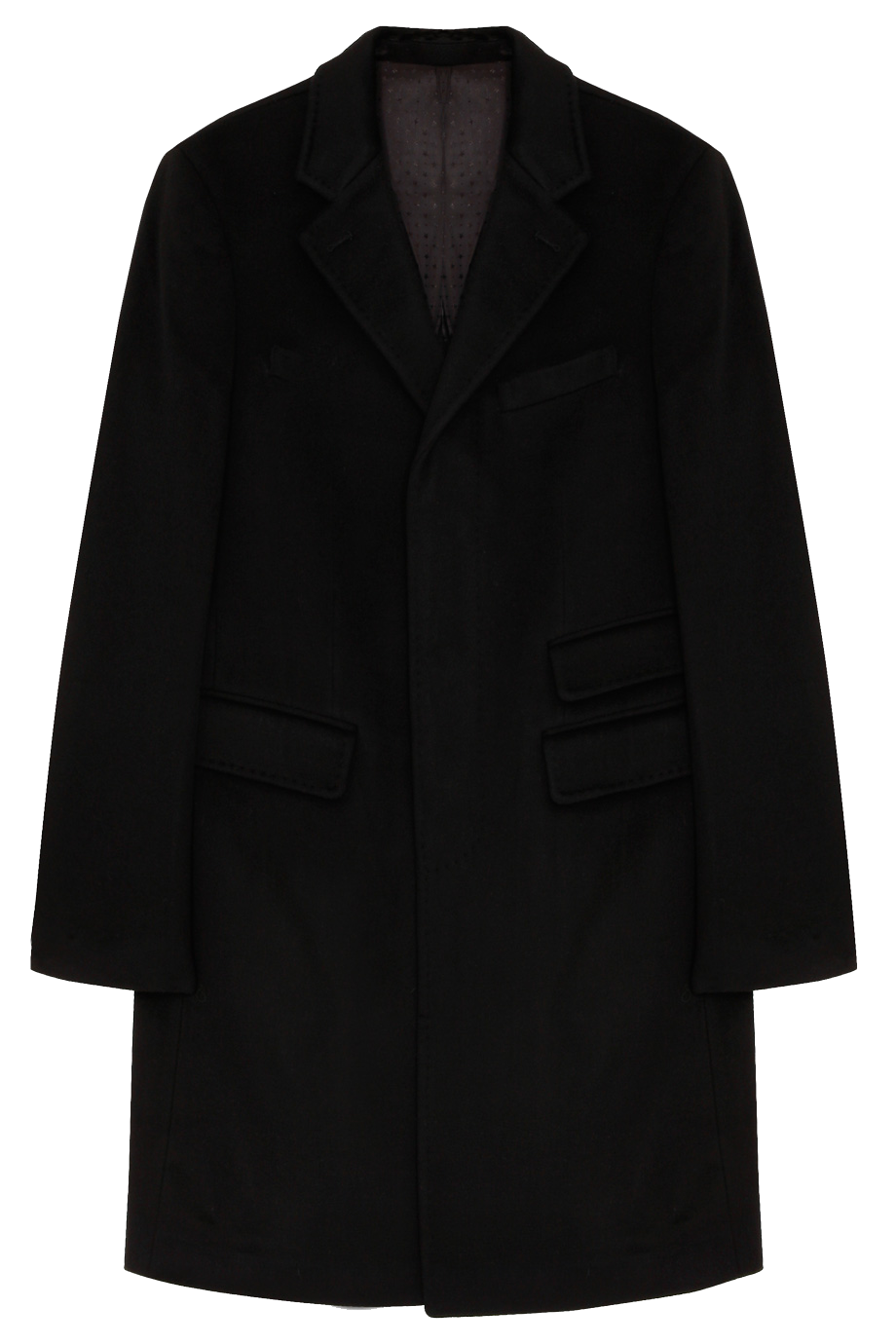 Paul-Joe black Wool And Cashmere Overcoat