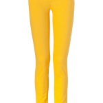 Seven For All Mankind Drill Yellow Classic Skinny Cristen Jeans