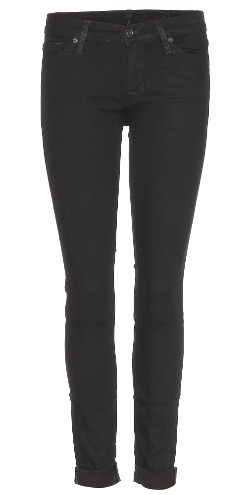 Seven For All Mankind ultra skinny black jeans
