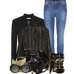 Dsquared2 Inc Womens Metal Camoscio Sandals Balmain silk top Victoria Beckham skinny jeans Chanel bag