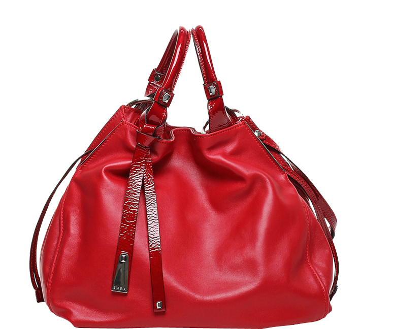 Francesco Biasia Angie Calf Leather Bucket Bag