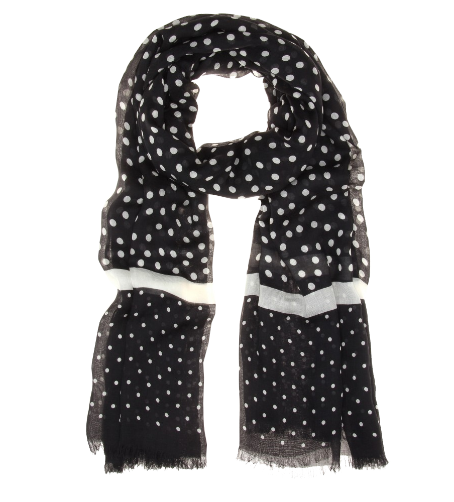 Dolce Gabbana Polka-dot print woven scarf