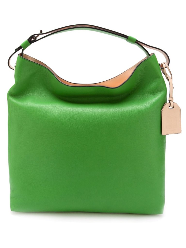 Reed Krakoff Peridot green leather RDK Hobo bag