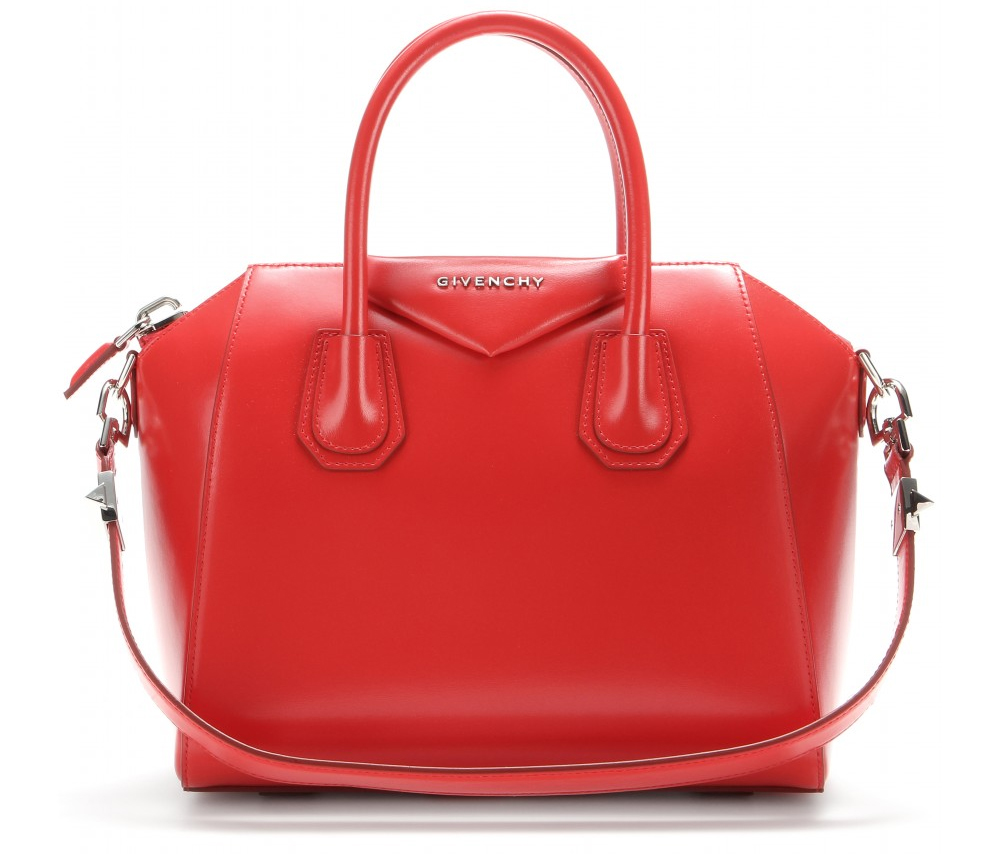 Givenchy Antigona medium red leather bag