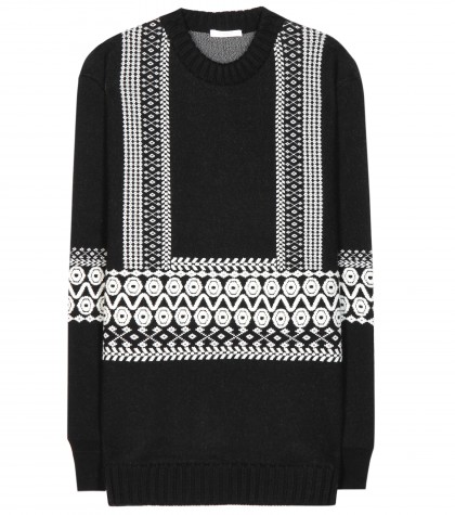 Chloé Intarsia Wool Sweater