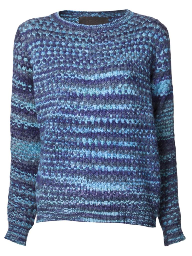 The Elder Statesman chain knit sweater