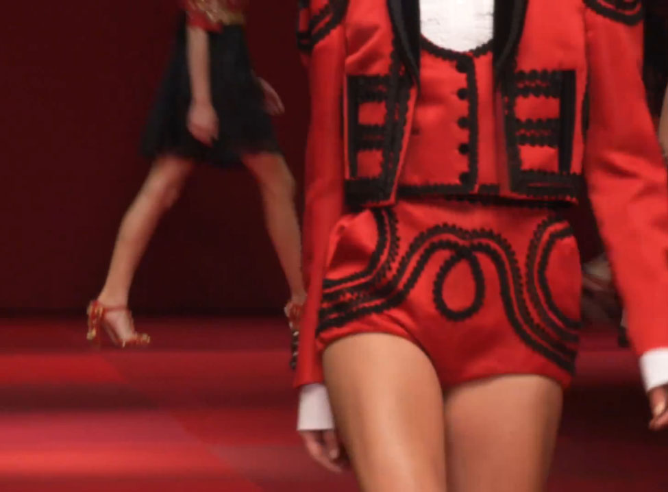 high waisted brief shorts Dolce-Gabbana Women Summer 2015 collection 3