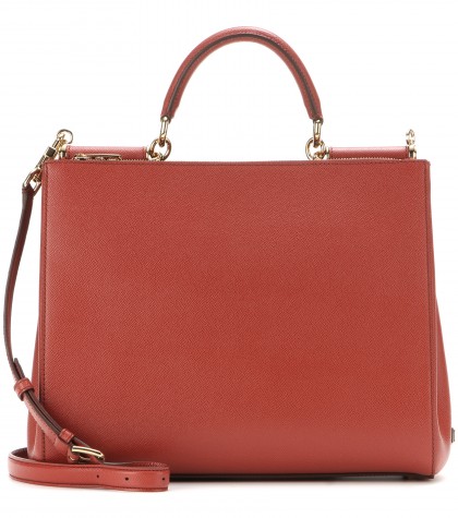 Dolce & Gabbana Miss Sicily Leather Tote