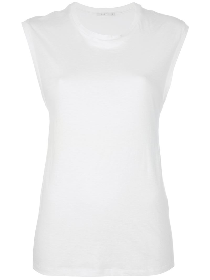 6397 classic t-shirt - white cotton t-shirt