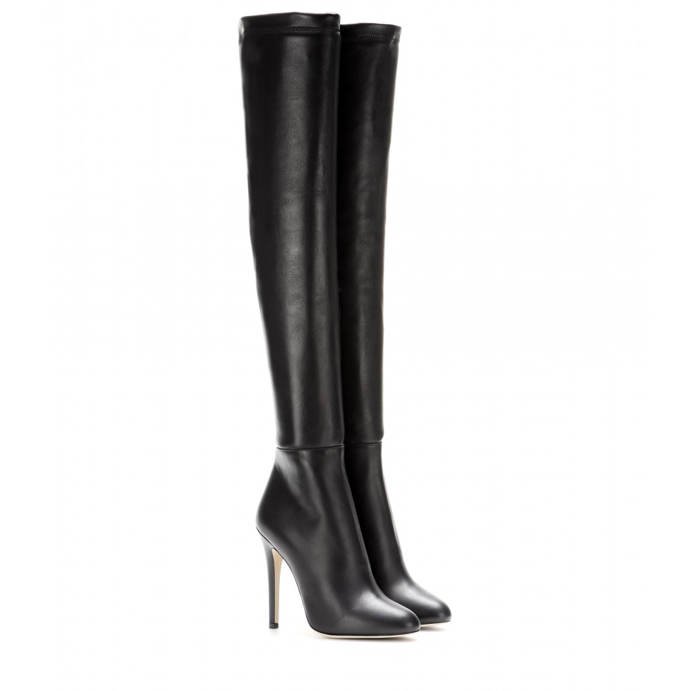 Jimmy Choo Turner leather over-the-knee boots