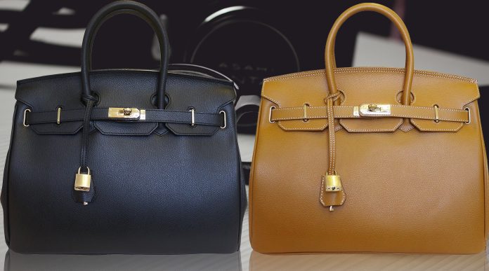 Carbotti Birkin Inspired Style Classico Leather Handbag