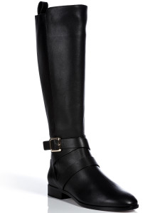 Chloe Leather Boots with Buckled Strap