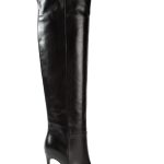 Gianvito Rossi Madison black leather knee high boots
