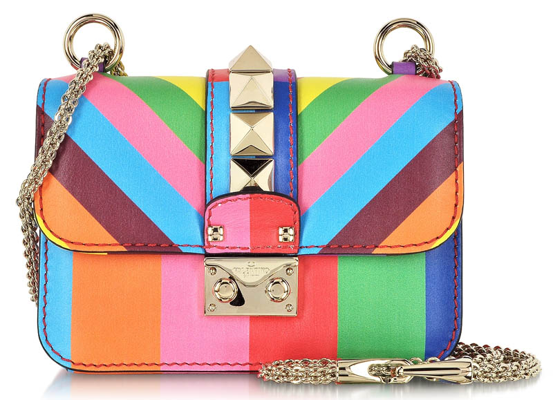 Valentino Multicolor Leather Mini Shoulder Bag