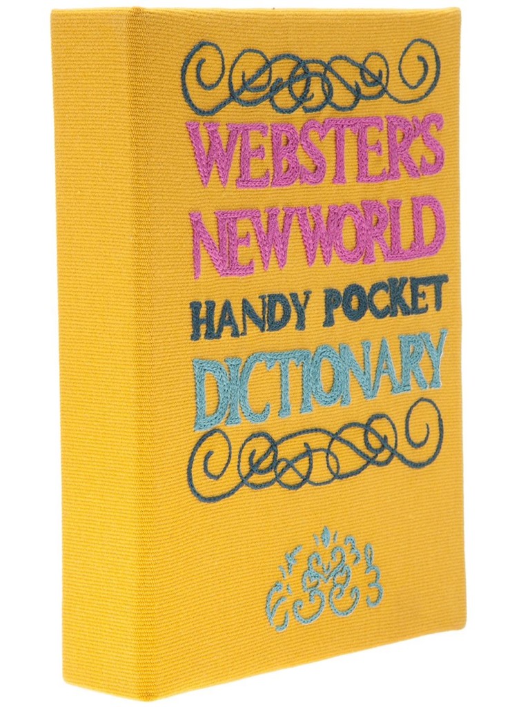  Olympia Le-Tan 'Webster's New World Dictionary' clutch