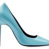 Pierre Hardy turquoise blue leather pumps rv