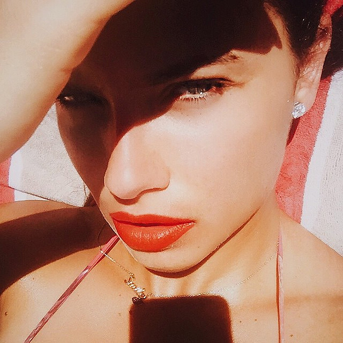 Adriana Lima summer mood in Miami heat
