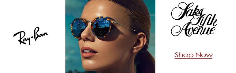 shop ray ban sunglasses at Saks Fifth Avenue