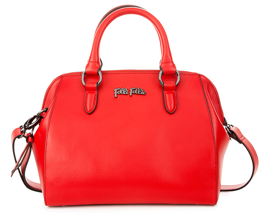 Folli Follie Nomad red leather bag