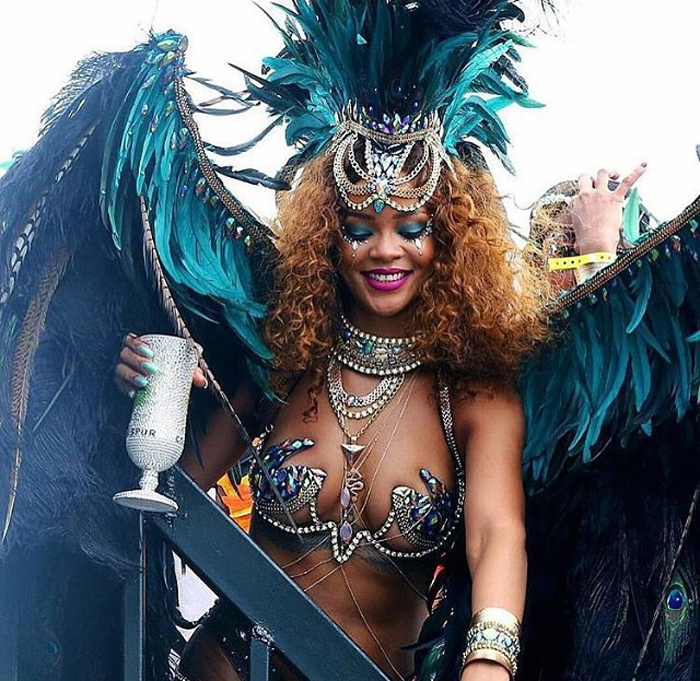 Rihanna Barbados crop over festival 2015 2