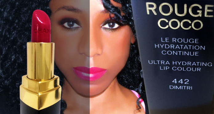 Chanel Rogue Coco shade 442 dimitri ultra hydrating lip color lipstick