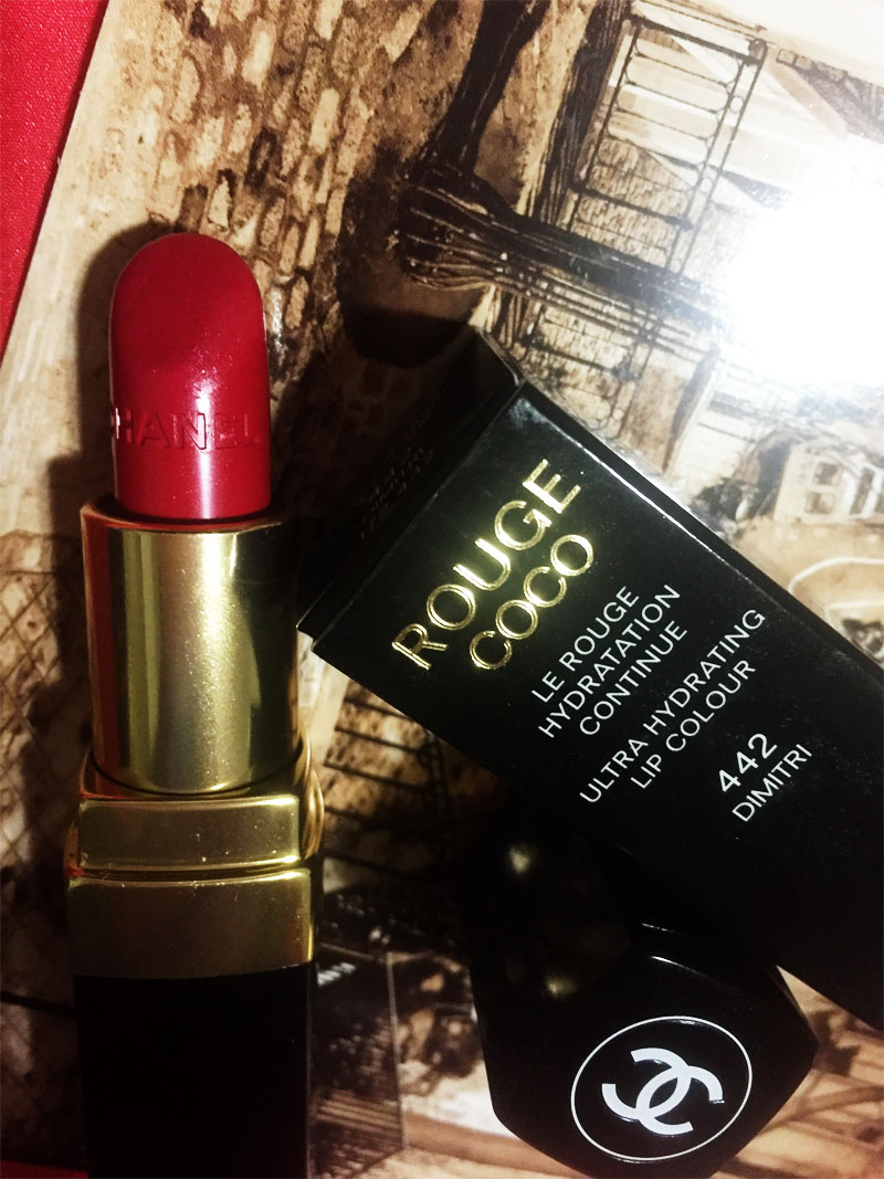 Chanel Rogue Coco shade 442 dimitri ultra hydrating lip colour lipstick