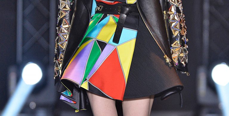 3 ways to style your multicolor printed Fausto Puglisi skirt