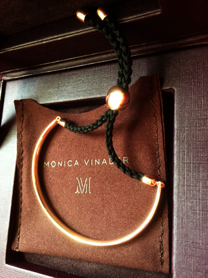 Monica Vinader 18ct Rose Gold Vermeil on Sterling Silver Fiji Chain Bracelet friendship bracelet