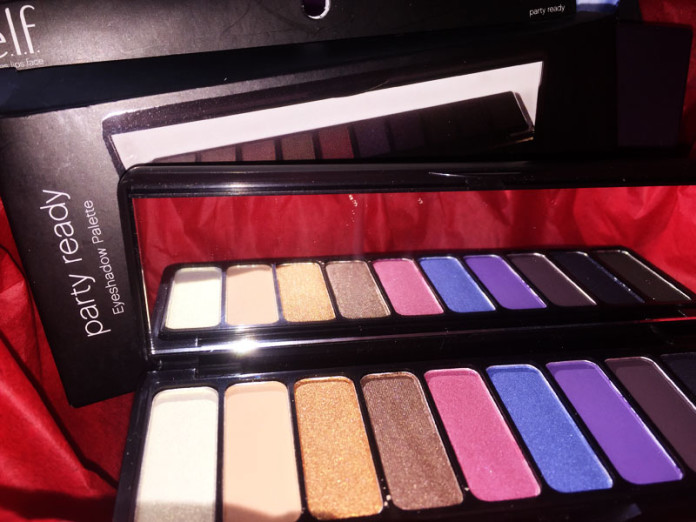 e.l.f. eyes lips face day to night eyeshadow palette party ready