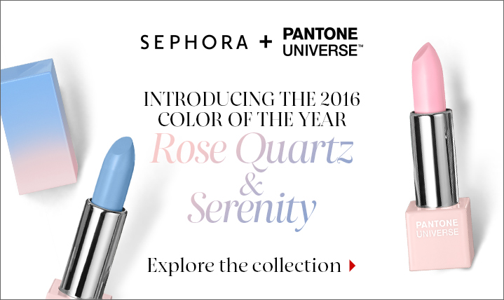 2016 Pantone Universe Color of the Year: Rose Quartz + Serenity! 