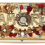 Dolce and Gabbana Virna Amore embellished box clutch with multicoloured jewel-inspired stones 7995 dollars
